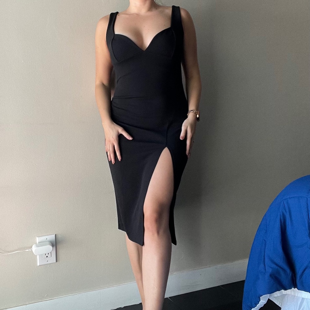 Nasty Gal Black Cocktail Dress - Size 8 (NWT)